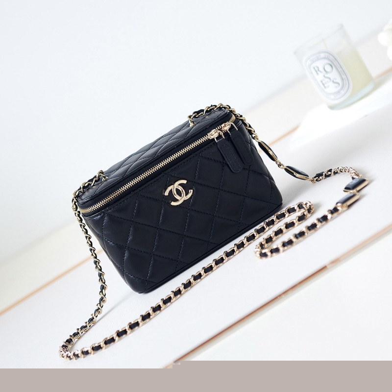 Ch*el cosmetic bags